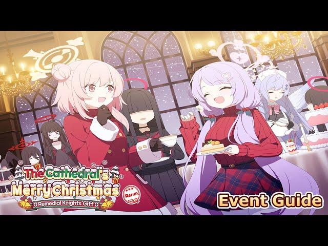 Blue Archive Global - The Cathedral Merry Christmas Remedial Knight's Gift Rerun Event Guide