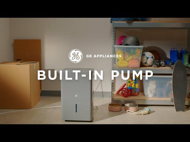 GE Appliances Dehumidifier with Built-in Pump