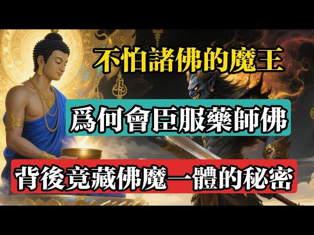 不怕諸佛的魔王，為何會臣服藥師佛，背後竟藏佛魔一體的秘密！#佛教 #佛法 #佛教玄學 #佛教智慧 #佛學知識 #佛學智慧 #修心修行 #佛教文化 #禪悟人生 #傳統文化