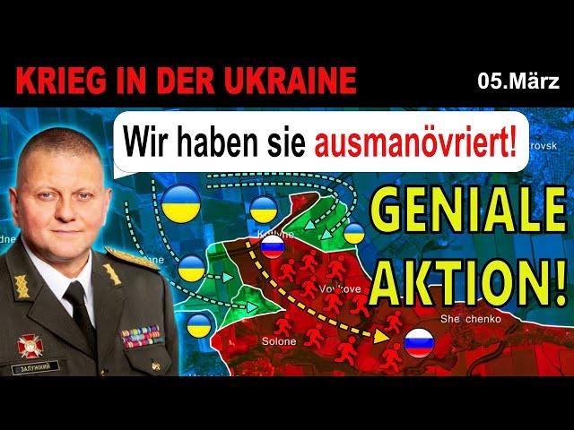 05.MÄRZ: AUFNAHMEN - HUNDERTE Russen RENNEN vor Pokrovsk DAVON | Ukraine-Krieg