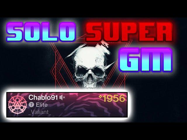 Solo SUPER Difficulty Grandmaster Nightfall At 1956 POWER | -94 DELTA | Increased  Difficulty GM'S