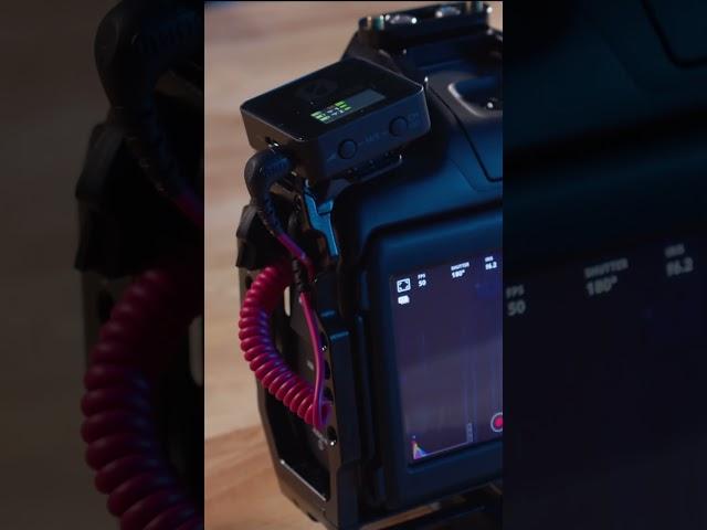 New RODE Wireless Pro on #bmpcc4k and #bmpcc6kpro #shorts