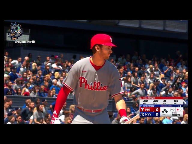 THE SHOW 23 gameplay: New York Yankees vs. Philadelphia Phillies | Playstation