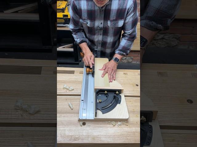 Shooting Board Hack #woodworking #handtools #handplane #lienielsen #leevalley #workshop