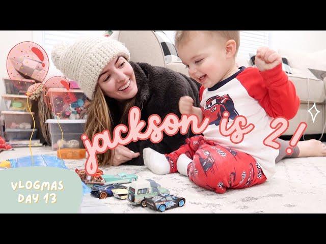 UNEDITED DAY IN THE LIFE OF A MOM OF 2 | Baby J's 2nd birthday! ️  | VLOGMAS DAY 13