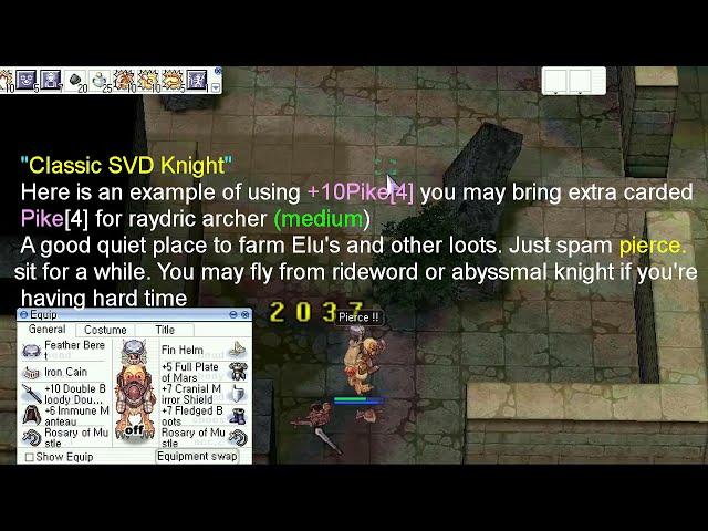 SVD  knight Throwback Ragnarok Online Classic