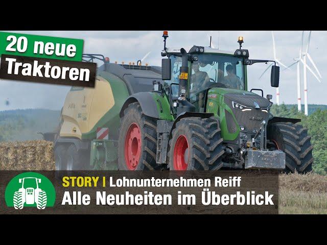 Lohnunternehmen Reiff - Neuheiten- und Newsupdate 2023-24 | Teil 2 | Fendt, Claas, Neubau usw....