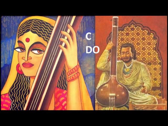 Tanpura drone in C one hour meditation PA-sa-sa-SA (bordone in SOL)