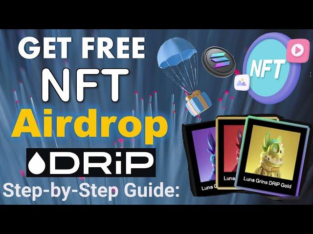 Get Free NFT Airdrop Guide  Step by Step | Drip haus