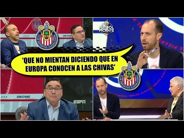 SALTAN CHISPAS entre Ymay, Pietra y Adal Franco por las CHIVAS y el DT ÓSCAR GARCÍA | Futbol Picante