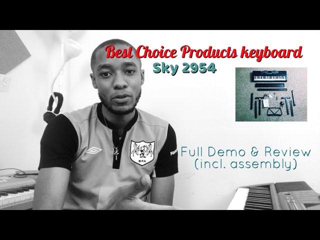 Best Choice Products keyboard full demo & review