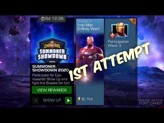 MCOC | Summoner Showdown | Show Up | Chapter 3 | Iron Man