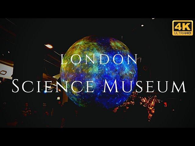 Science Museum in Free London Attraction Full Tour 4K