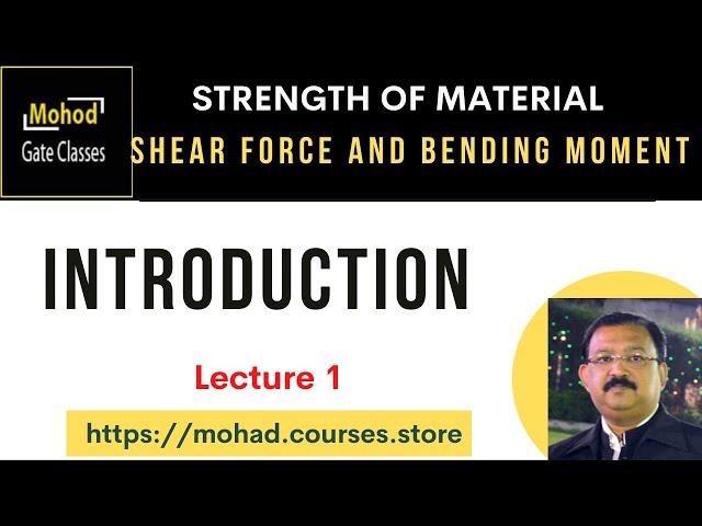 01 Shear force and Bending moment   Introduction