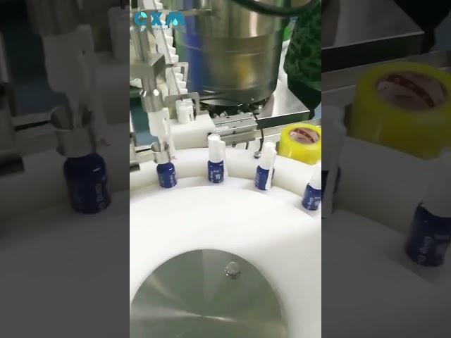 nasal spray bottle filling capping machine  #fillingmachinemanufacturer #shortvideo #foryourpage