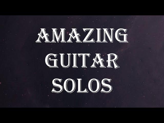 Top 50 Awesome Guitar Solos in Metal Music
