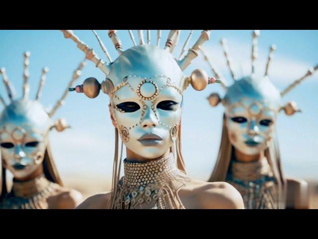 Juno Reactor - Pistolero (Astrix Remix) - - - [Full Visual Trippy AI Videos Set] - - - [GetAFix]