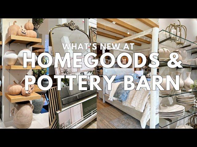 HOMEGOODS SHOP WITH ME | POTTERY BARN SHOP WITH ME | HomeGoods Fall 2024 | Pottery Barn Fall 2024