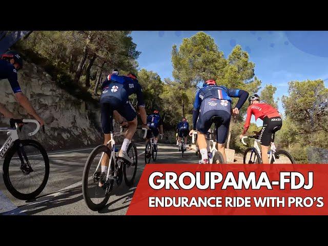 Endurance ride with Groupama-FDJ Team | That's How Pros are training