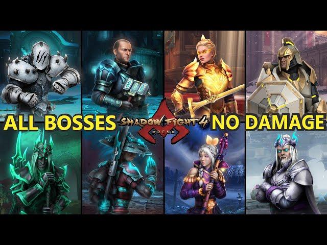 All Bosses Shadow Fight 4 No Damage