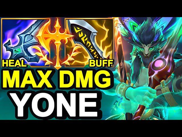 Wild Rift China Yone Mid - FULL DAMAGE YONE Build Runes - Challenger Solo Rank Gameplay