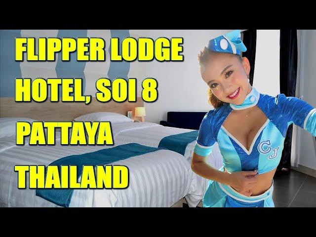 Review of the Flipper Lodge Budget Hotel, Pattaya, Thailand.