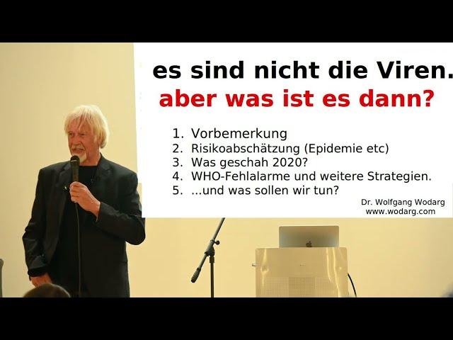 Wolfgang Wodarg 2024 Vortrag Dresden mitgeschnitten