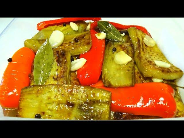 Маринованные Баклажаны Невозможно Оторваться! Быстро и Вкусно! Холодная Закуска!