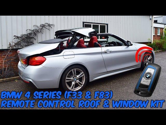 BMW 4 Series F33 & F83 Convertible Remote Roof Open & Close Kit