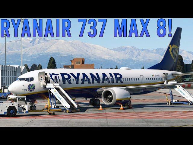 ️ Ryanair MAX 8 Ops! ️ VatITA Citypair ️ LIMF  LIBP ️