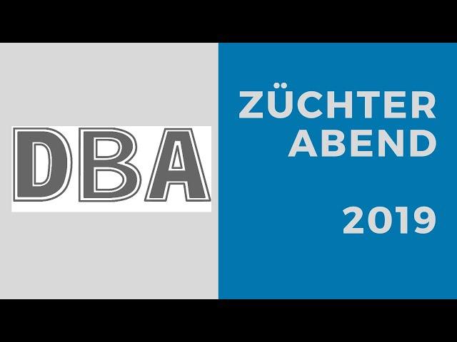 DBA Züchterabend 2019