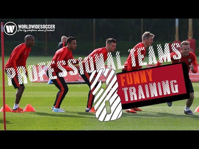 FUNNY SOCCER / FOOTBALL TRAINING - WARM UP DRILLS - TECHNICAL TRAINING -SOCCER ACTIVITY