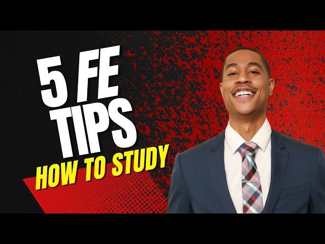 5 Tips On How To Study For The Civil FE Exam