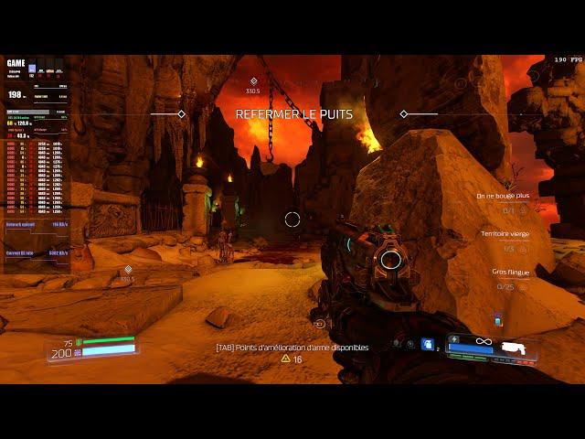 Doom 2016 | RTX 3070 140W | R7 5800H | 1440p | Lenovo Legion 5 Pro