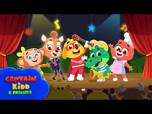 Captain Kidd S3 | Episode 6 | Talent Day | Animated Cartoon for Kids | Song for Toddlers | Kiddopia