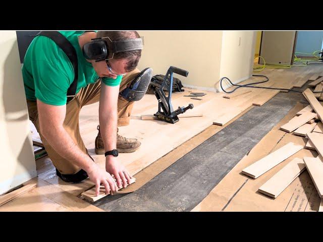 How To Install Hardwood Floors (DIY Masterclass)