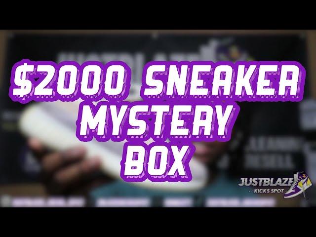 Unboxing A $2000 Sneaker Mystery Box