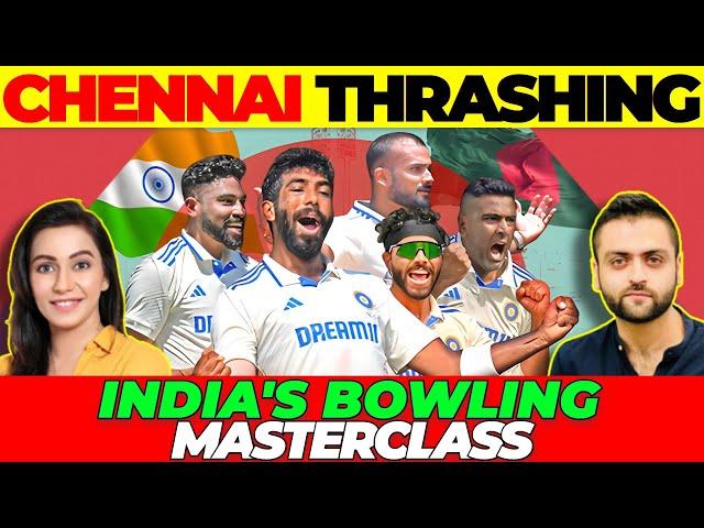 CHENNAI THRASHING! India's Bowling Masterclass | India vs Bangladesh