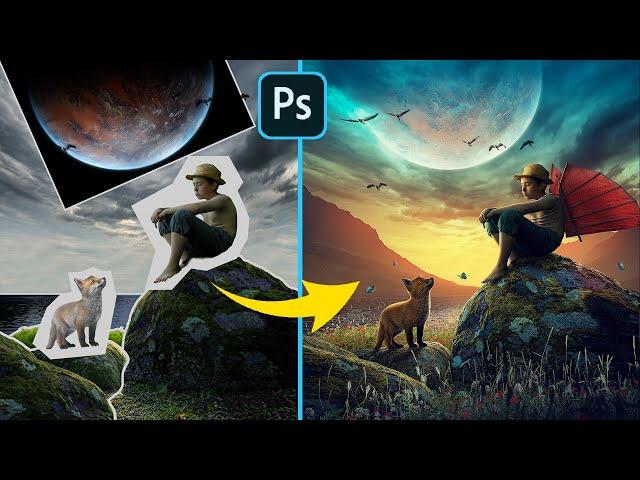 "Dreamer" Photo Manipulation Speed Art | Photoshop Tutorial