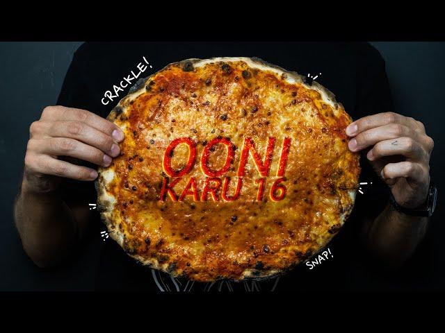 THE FIRST PIZZA baked in my OONI KARU 16...IS NOT NEAPOLITAN!