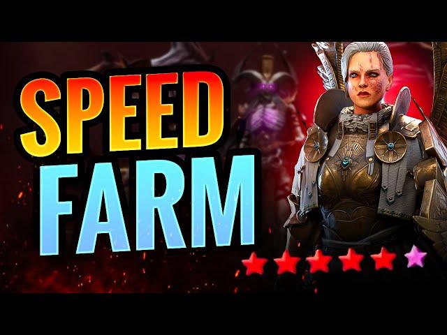 UNDER 200 SPEED 100% RECORD SAND DEVIL 25 | Raid: Shadow Legends