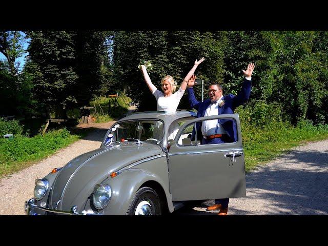 Kasia & Daniel | moderne BoHo-Hochzeit im niederrheinischen Wald