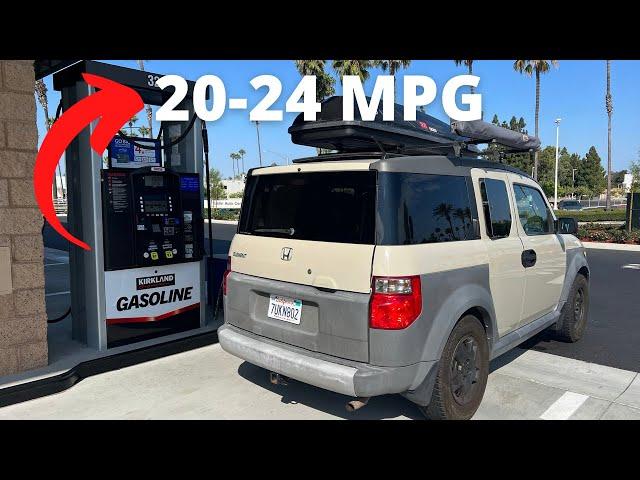 How to Increase Gas Mileage In Your Honda Element