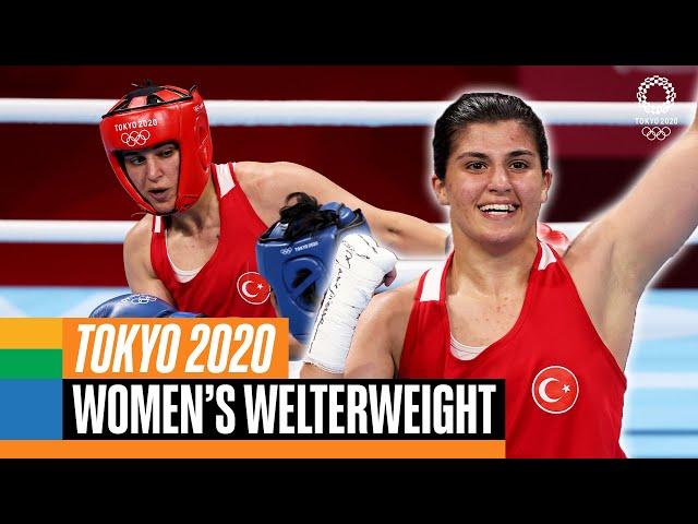   Busenaz Surmeneli wins 1st ever Women's Welter Olympic Gold | Tokyo Replays