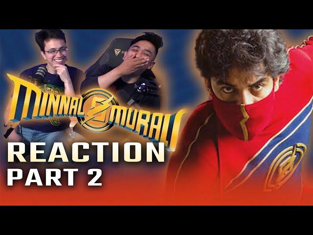 Minnal Murali Reaction (IN MALAYALAM) - Part 2 | India's Best Superhero Movie Yet!