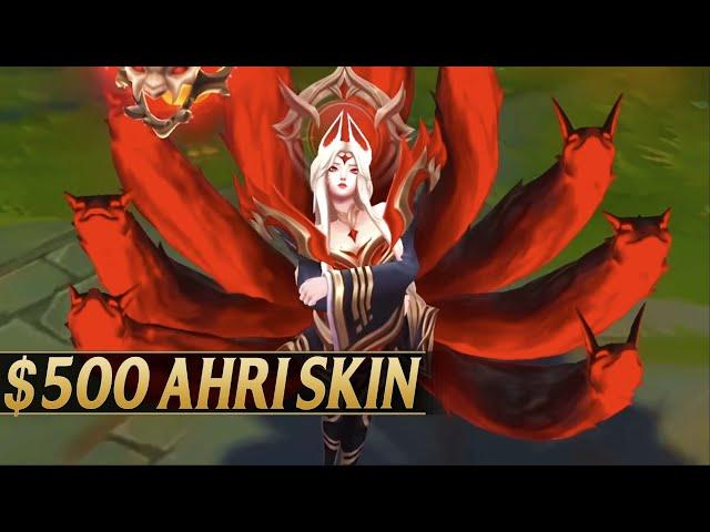 FAKER'S AHRI SKIN IS $500 - League of Legends