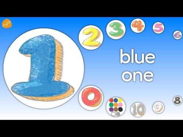 Colors and Numbers Chant for Preschool and Kindergarten Kids - ELF Kids Videos