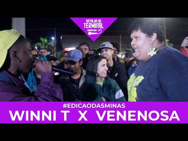 (TENTE NÃO RIR) WinniT x Venenosa | EDIÇÃO DAS MINAS | 145ª Batalha do Terminal | Carapicuíba | SP