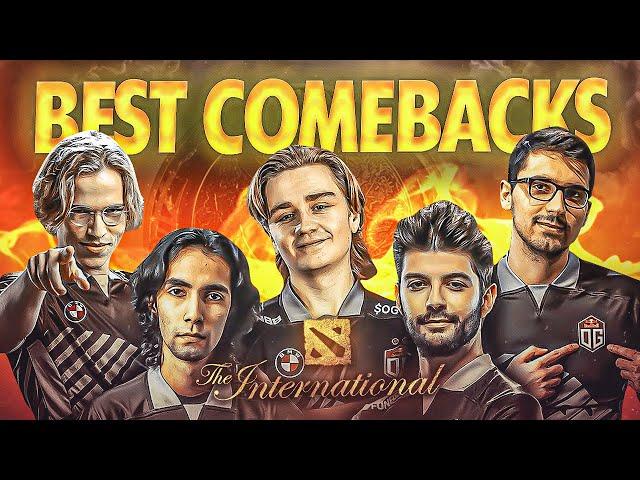 BEST Comebacks of TI10 The International 10 - Dota 2