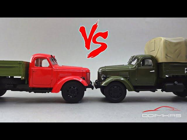 Автоистория vs DiP Models - Сравнительный обзор масштабных моделей грузового автомобиля ЗИС-150